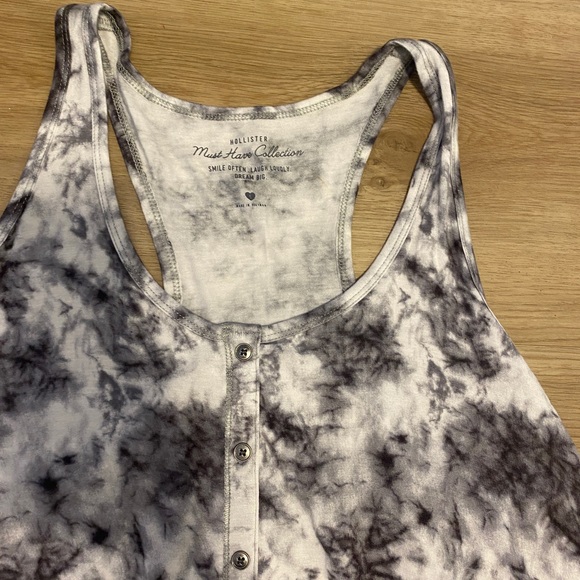 Racerback tie-dye tank top - Picture 3 of 5